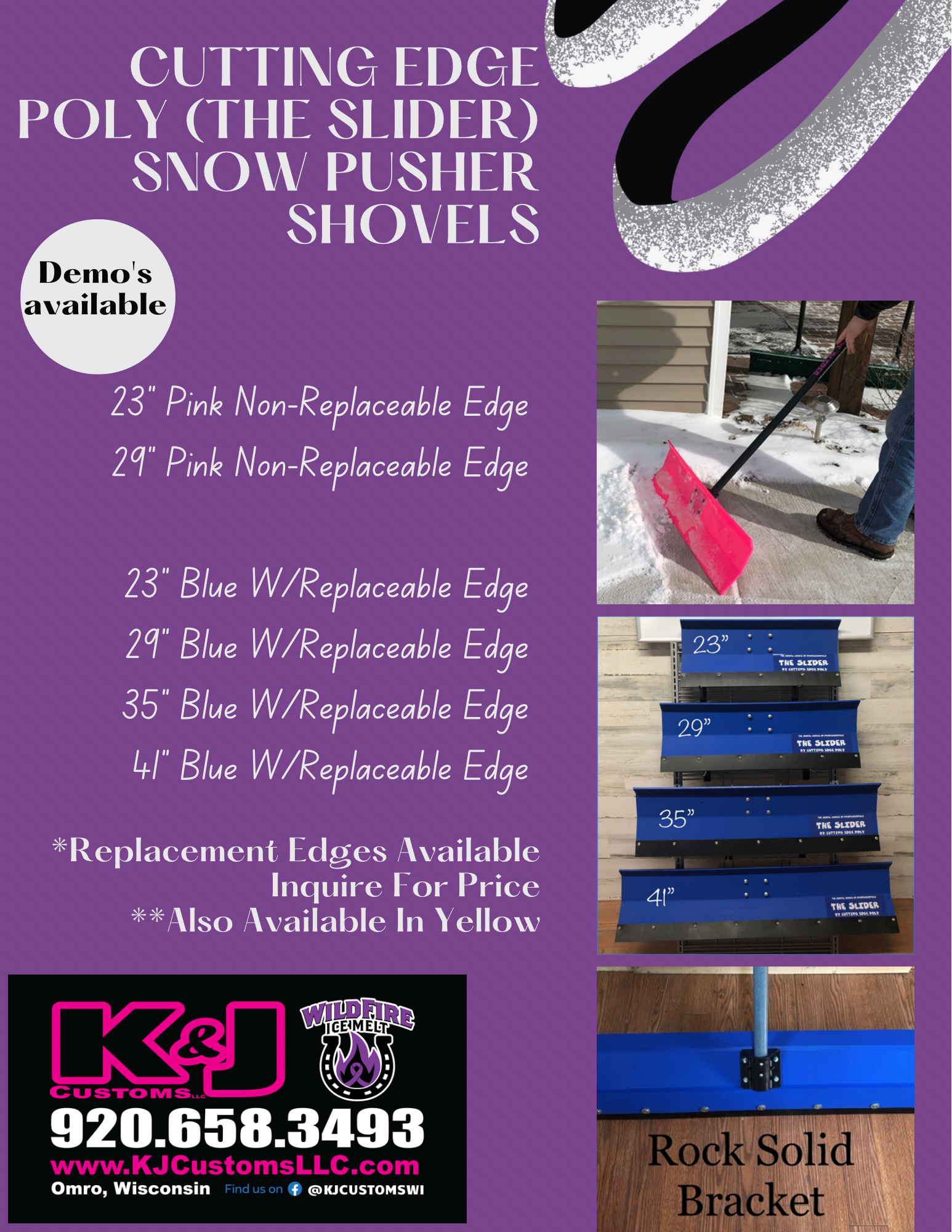 Cutting edge poly flyer